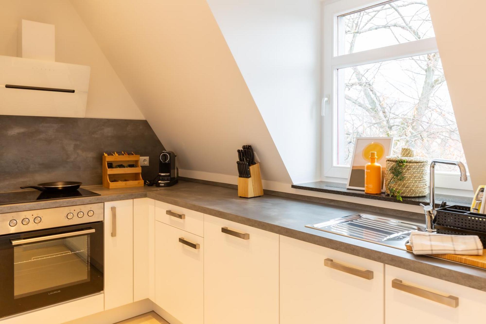 Soulscape Apartments Zwickau Kompakter Loft-Wohnraum Mit Lift Direkt In Die Wohnung, Modern, Zentrumsnah, Gratis Wifi 외부 사진